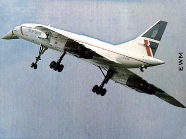 Aterrizaje del Concorde